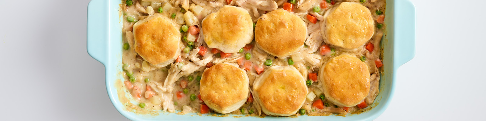 Biscuit Chicken Pot Pie 